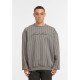 Karl Kani Ανδρικό φούτερ Autograph Pinstripe Sweat OS Crewneck